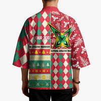 Personalized Amazon Warriors Cricket Christmas Kimono Guyana Merry Xmas - Wonder Print Shop