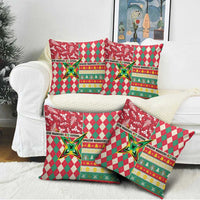 Amazon Warriors Cricket Christmas Pillow Cover Guyana Merry Xmas - Wonder Print Shop
