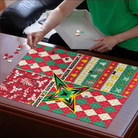 Amazon Warriors Cricket Christmas Puzzle Guyana Merry Xmas - Wonder Print Shop