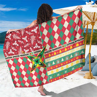 Amazon Warriors Cricket Christmas Sarong Guyana Merry Xmas - Wonder Print Shop