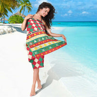 Amazon Warriors Cricket Christmas Sarong Guyana Merry Xmas - Wonder Print Shop