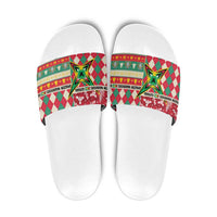 Amazon Warriors Cricket Christmas Slide Sandals Guyana Merry Xmas - Wonder Print Shop