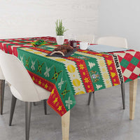 Amazon Warriors Cricket Christmas Tablecloth Guyana Merry Xmas - Wonder Print Shop