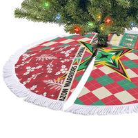 Amazon Warriors Cricket Christmas Tree Skirt Guyana Merry Xmas - Wonder Print Shop