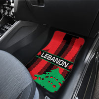 Personalised Lebanon Independence Day Car Mats Lebanese Cedar 80 Years Of Anniversary - Wonder Print Shop