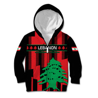 Personalised Lebanon Independence Day Kid Hoodie Lebanese Cedar 80 Years Of Anniversary - Wonder Print Shop