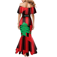 Personalised Lebanon Independence Day Mermaid Dress Lebanese Cedar 80 Years Of Anniversary - Wonder Print Shop