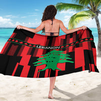 Personalised Lebanon Independence Day Sarong Lebanese Cedar 80 Years Of Anniversary - Wonder Print Shop