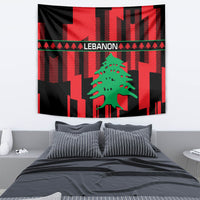 Personalised Lebanon Independence Day Tapestry Lebanese Cedar 80 Years Of Anniversary - Wonder Print Shop