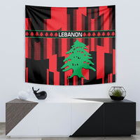 Personalised Lebanon Independence Day Tapestry Lebanese Cedar 80 Years Of Anniversary - Wonder Print Shop
