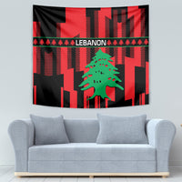 Personalised Lebanon Independence Day Tapestry Lebanese Cedar 80 Years Of Anniversary - Wonder Print Shop