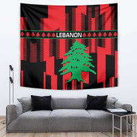 Personalised Lebanon Independence Day Tapestry Lebanese Cedar 80 Years Of Anniversary - Wonder Print Shop