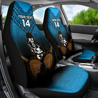 Custom Fiji Tapa Rugby Car Seat Cover Pacific 2023 Go Fijian Bati - Wonder Print Shop