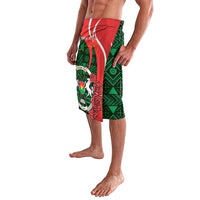 Personalised Burkina Faso Republic Day Lavalava Happy 66th Anniversary - Bogolan Pattern - Wonder Print Shop