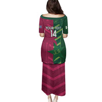 Custom West Indies And Pakistan Cricket Family Matching Puletasi and Hawaiian Shirt 2025 Windies Shaheens Together - Wonder Print Shop