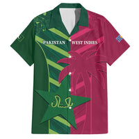 Custom West Indies And Pakistan Cricket Family Matching Tank Maxi Dress and Hawaiian Shirt 2025 Windies Shaheens Together - Wonder Print Shop
