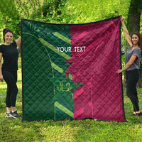 Custom West Indies And Pakistan Cricket Quilt 2025 Windies Shaheens Together - Wonder Print Shop