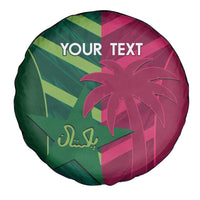 Custom West Indies And Pakistan Cricket Spare Tire Cover 2025 Windies Shaheens Together - Wonder Print Shop