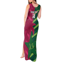 Custom West Indies And Pakistan Cricket Tank Maxi Dress 2025 Windies Shaheens Together - Wonder Print Shop