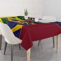 Custom Sri Lanka And Australia Cricket Tablecloth 2025 The Lions Baggy Greens Together - Wonder Print Shop