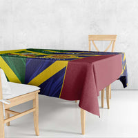 Custom Sri Lanka And Australia Cricket Tablecloth 2025 The Lions Baggy Greens Together - Wonder Print Shop