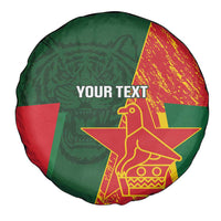Custom Bangladesh And Zimbabwe Cricket Spare Tire Cover 2025 Tigers Chevrons Together - Wonder Print Shop