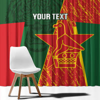 Custom Bangladesh And Zimbabwe Cricket Window Curtain 2025 Tigers Chevrons Together - Wonder Print Shop
