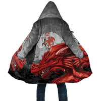 Wales Cardiff Capital Cloak Welsh Red Dragon Castell Caerdydd - Wonder Print Shop