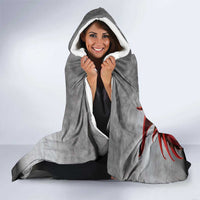 Wales Cardiff Capital Hooded Blanket Welsh Red Dragon Castell Caerdydd - Wonder Print Shop