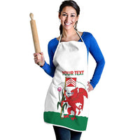 Personalised Wales Cardiff Capital Apron Welsh Dragon Glamorgan Flag Style - Wonder Print Shop