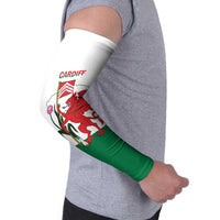 Personalised Wales Cardiff Capital Arm Sleeves Welsh Dragon Glamorgan Flag Style - Wonder Print Shop