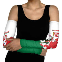 Personalised Wales Cardiff Capital Arm Sleeves Welsh Dragon Glamorgan Flag Style - Wonder Print Shop