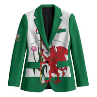 Personalised Wales Cardiff Capital Blazer Welsh Dragon Glamorgan Flag Style - Wonder Print Shop