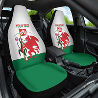 Personalised Wales Cardiff Capital Car Seat Cover Welsh Dragon Glamorgan Flag Style - Wonder Print Shop