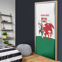 Personalised Wales Cardiff Capital Door Cover Welsh Dragon Glamorgan Flag Style - Wonder Print Shop