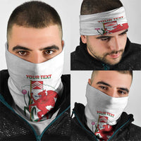 Personalised Wales Cardiff Capital Neck Gaiter Welsh Dragon Glamorgan Flag Style - Wonder Print Shop