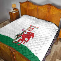Personalised Wales Cardiff Capital Quilt Welsh Dragon Glamorgan Flag Style - Wonder Print Shop