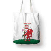 Personalised Wales Cardiff Capital Tote Bag Welsh Dragon Glamorgan Flag Style - Wonder Print Shop