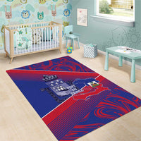 Port-au-Prince Afro-Haitians Area Rug Ayiti Map Pòtoprens Flag Color - Wonder Print Shop