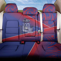 Port-au-Prince Afro-Haitians Back Car Seat Cover Ayiti Map Pòtoprens Flag Color - Wonder Print Shop