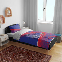 Port-au-Prince Afro-Haitians Bedding Set Ayiti Map Pòtoprens Flag Color - Wonder Print Shop