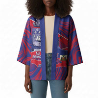 Port-au-Prince Afro-Haitians Kimono Ayiti Map Pòtoprens Flag Color - Wonder Print Shop