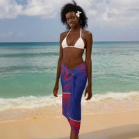 Port-au-Prince Afro-Haitians Sarong Ayiti Map Pòtoprens Flag Color - Wonder Print Shop