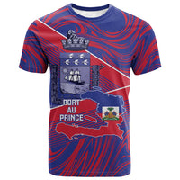 Port-au-Prince Afro-Haitians T shirt Ayiti Map Pòtoprens Flag Color LT14