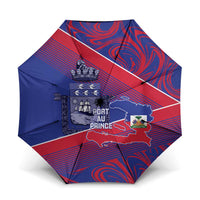 Port-au-Prince Afro-Haitians Umbrella Ayiti Map Pòtoprens Flag Color - Wonder Print Shop
