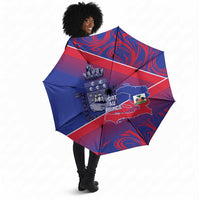 Port-au-Prince Afro-Haitians Umbrella Ayiti Map Pòtoprens Flag Color - Wonder Print Shop