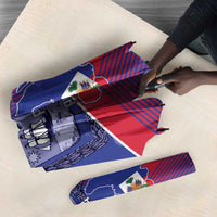 Port-au-Prince Afro-Haitians Umbrella Ayiti Map Pòtoprens Flag Color - Wonder Print Shop