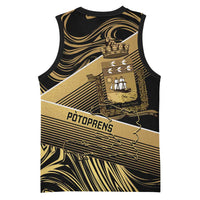 Port-au-Prince Afro-Haitians Basketball Jersey Ayiti Map Pòtoprens Gold Color - Wonder Print Shop