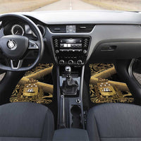 Port-au-Prince Afro-Haitians Car Mats Ayiti Map Pòtoprens Gold Color - Wonder Print Shop