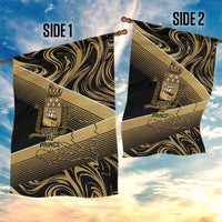 Port-au-Prince Afro-Haitians Garden Flag Ayiti Map Pòtoprens Gold Color - Wonder Print Shop